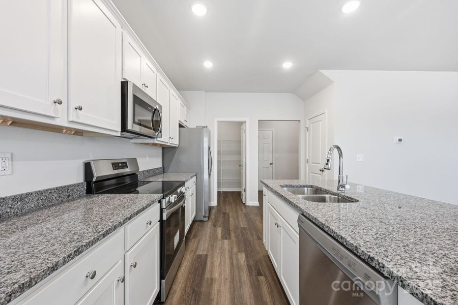 Furnished interior view inside a new home in , Statesville (Image 7).
