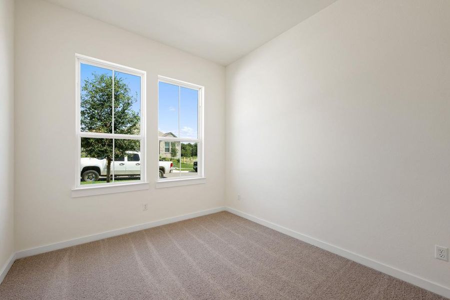Spacious, unfurnished interior of a new home in Wolf Ranch, Georgetown (Image 24). Spacious, unfurnished interior of a new home in Wolf Ranch, Georgetown (Image 24).