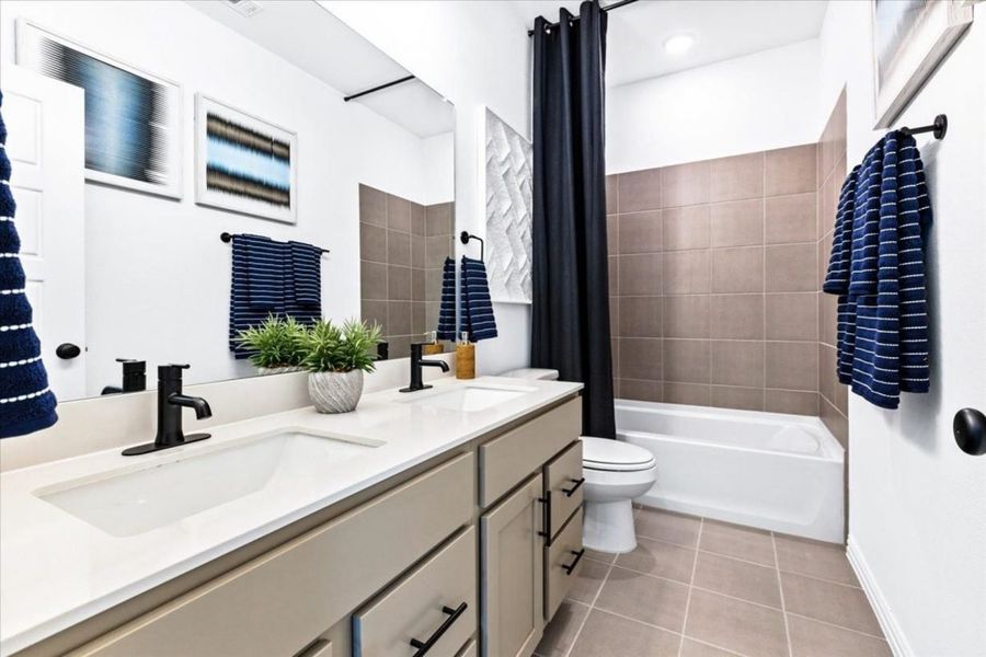 Representative furnished interior of a home built from the Hawthorn II Colony At Pinehurst Signature by Brohn Homes in Colony at Pinehurst, Pinehurst (Image 20).