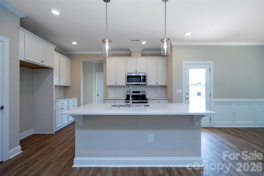 Furnished interior view inside a new home in , Monroe (Image 11). Furnished interior view inside a new home in , Monroe (Image 11).