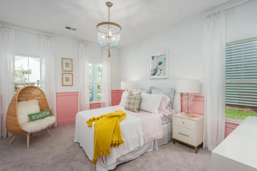 Furnished interior view inside a new home in Sweetgrass at Summers Corner, Summerville (Image 3).