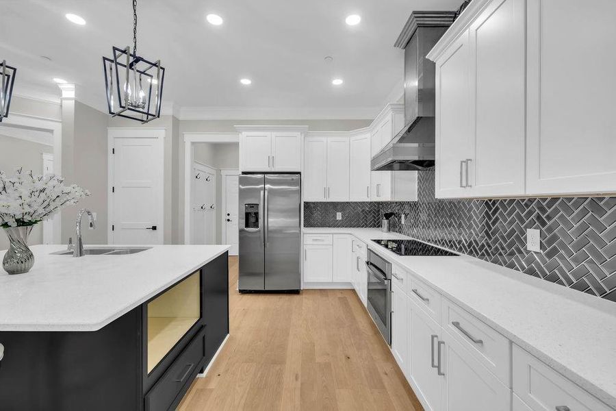Furnished interior view inside a new home in , Marietta (Image 7).
