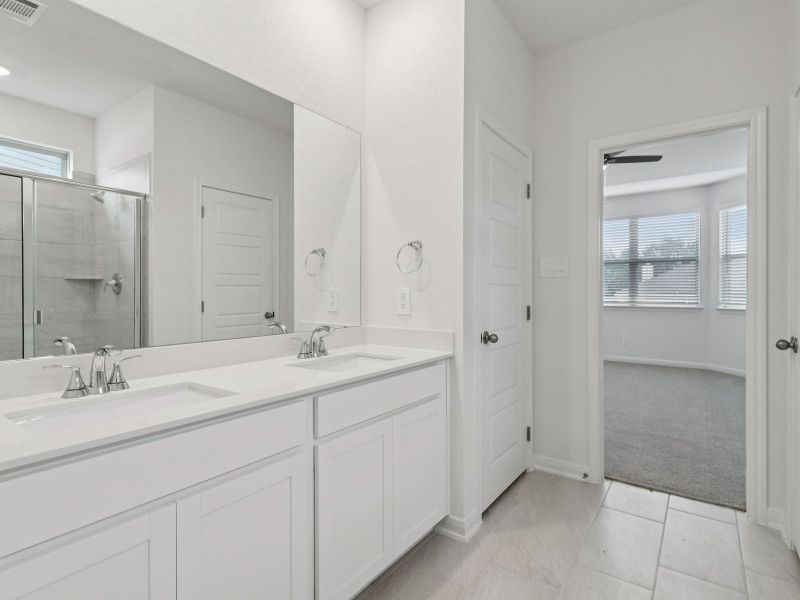 Furnished interior view inside a new home in Sagebrooke - Premier Series, San Antonio (Image 11).