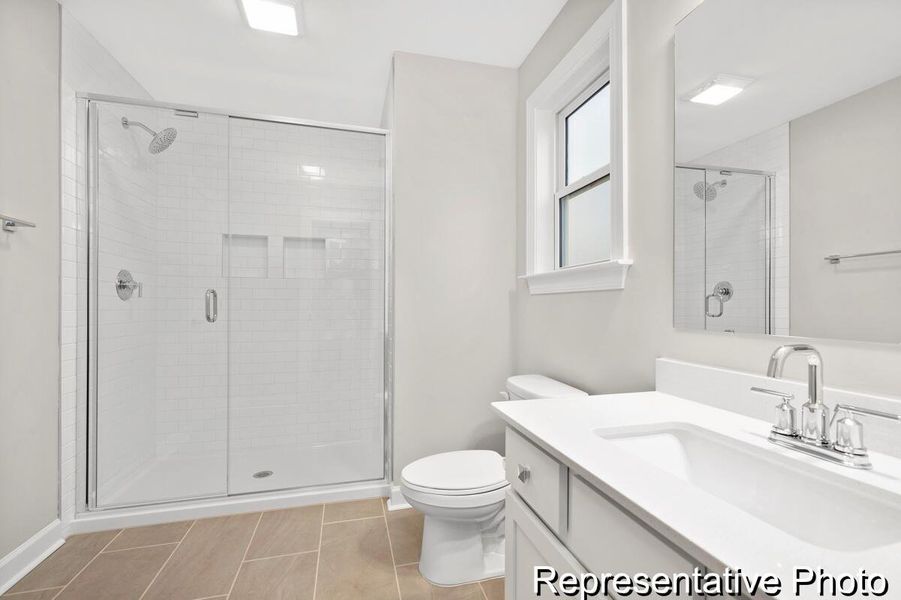 Furnished interior view inside a new home in , Ravenel (Image 28).