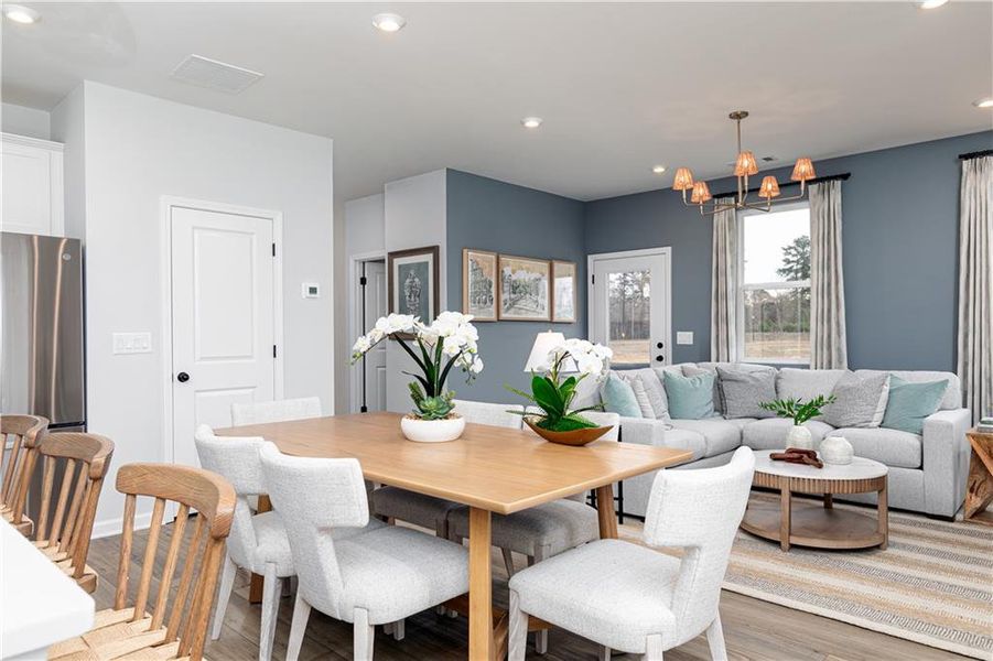 Furnished interior view inside a new home in Darlington, Loganville (Image 8).