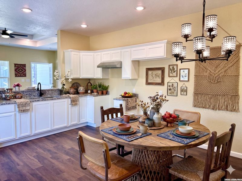 Furnished interior view inside a new home in , San Antonio (Image 4).