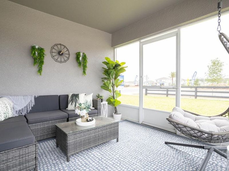 Your interior opens to desirable outdoor living space - Raychel by Highland Homes Your interior opens to desirable outdoor living space - Raychel by Highland Homes