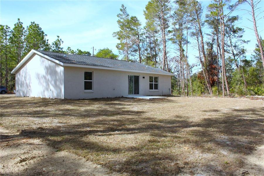 Exterior details and patio area of a home in , Ocklawaha (Image 4).