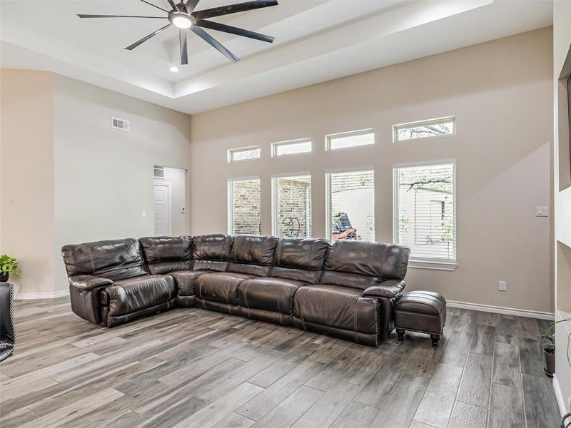 Furnished interior view inside a new home in , Azle (Image 12).