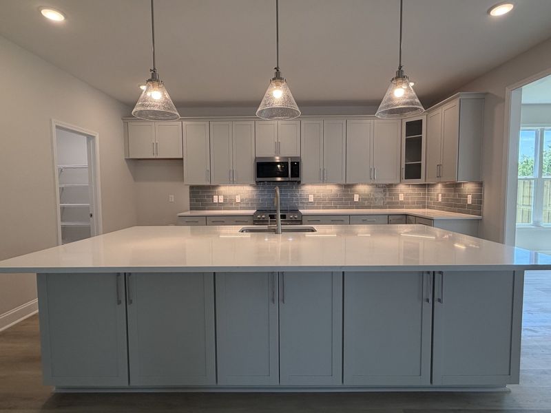 Furnished interior view inside a new home in Sawyer’s Run, Hampstead (Image 9).