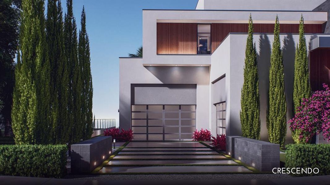 Front exterior of a new home in , Belleair Shore, FL, highlighting curb appeal (Image 11). Front exterior of a new home in , Belleair Shore, FL, highlighting curb appeal (Image 11).