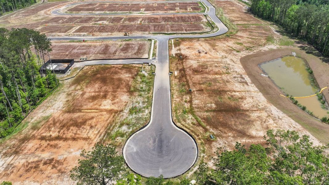 Site preparation for new homesites in Pineview North, Summerville (Image 21).