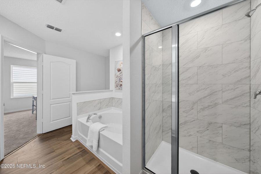 Furnished interior view inside a new home in , Jacksonville (Image 6).