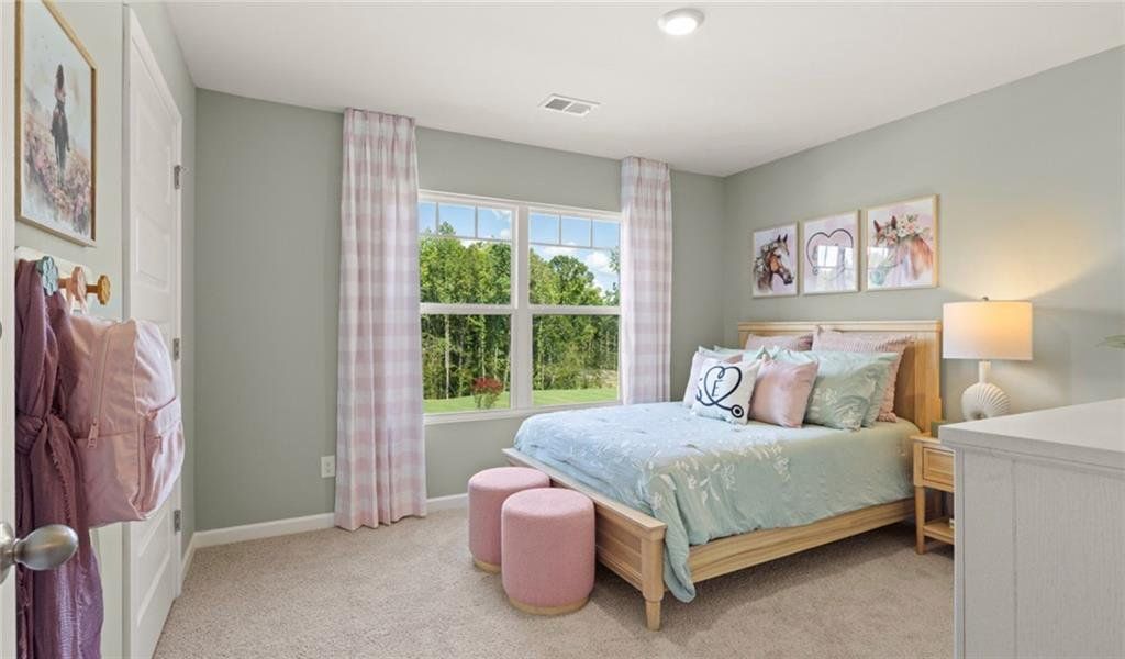 Furnished interior view inside a new home in Twin Lakes, Hoschton (Image 27).