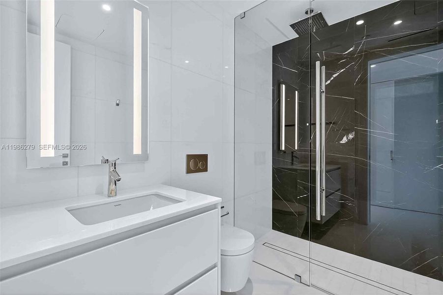 Furnished interior view inside a new home in Aston Martin Residences, Miami (Image 14). Furnished interior view inside a new home in Aston Martin Residences, Miami (Image 14).