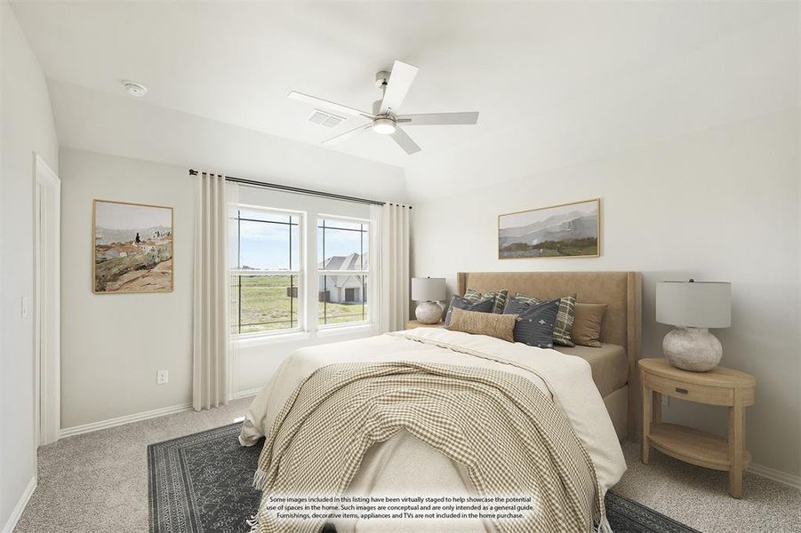 Furnished interior view inside a new home in Sunset Ridge, Alvarado (Image 5).