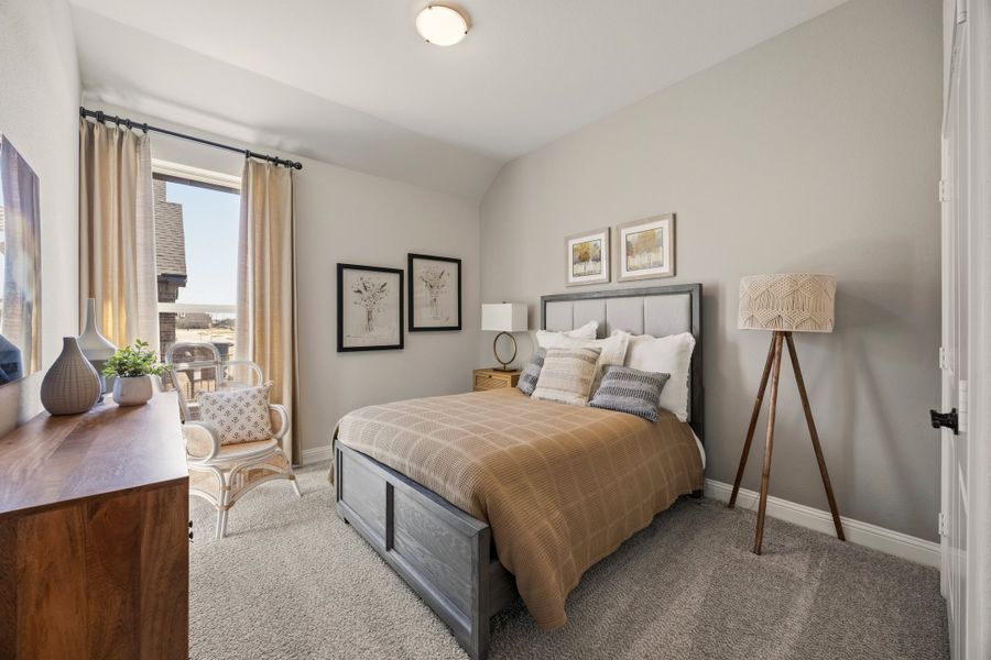 Furnished interior view inside a new home in Abe's Landing, Granbury (Image 19).