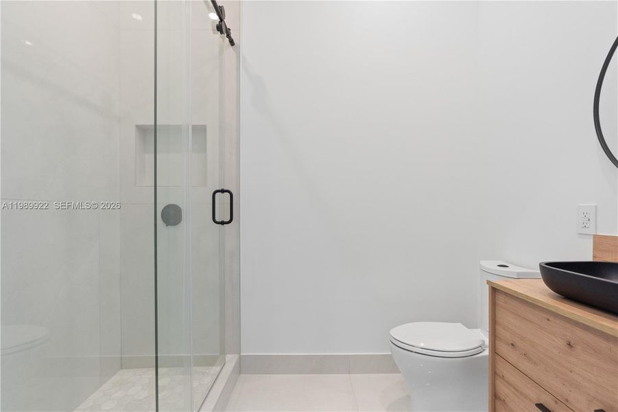 Furnished interior view inside a new home in , South Miami (Image 28).