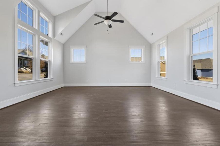 Representative unfurnished interior of a home built from the Byford by Avencia Homes in Riverwalk, Rock Hill (Image 8).