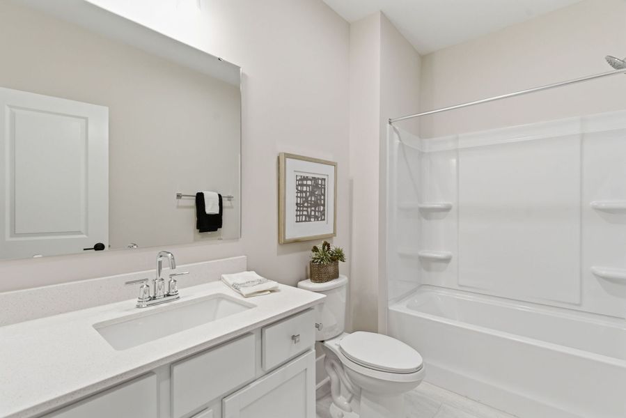 Furnished interior view inside a new home in Parc Northwest, Elon (Image 7). Furnished interior view inside a new home in Parc Northwest, Elon (Image 7).