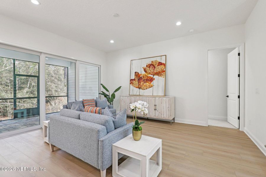 Furnished interior view inside a new home in Middlebourne, St. Johns (Image 41). Furnished interior view inside a new home in Middlebourne, St. Johns (Image 41).