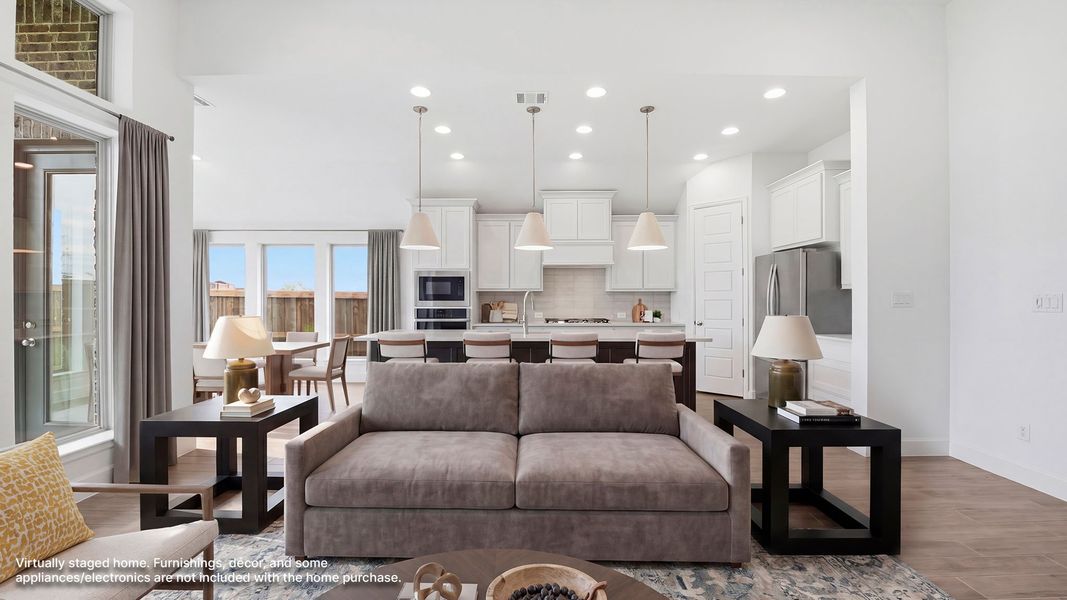Furnished interior view inside a new home in Meraki, Forney (Image 6).