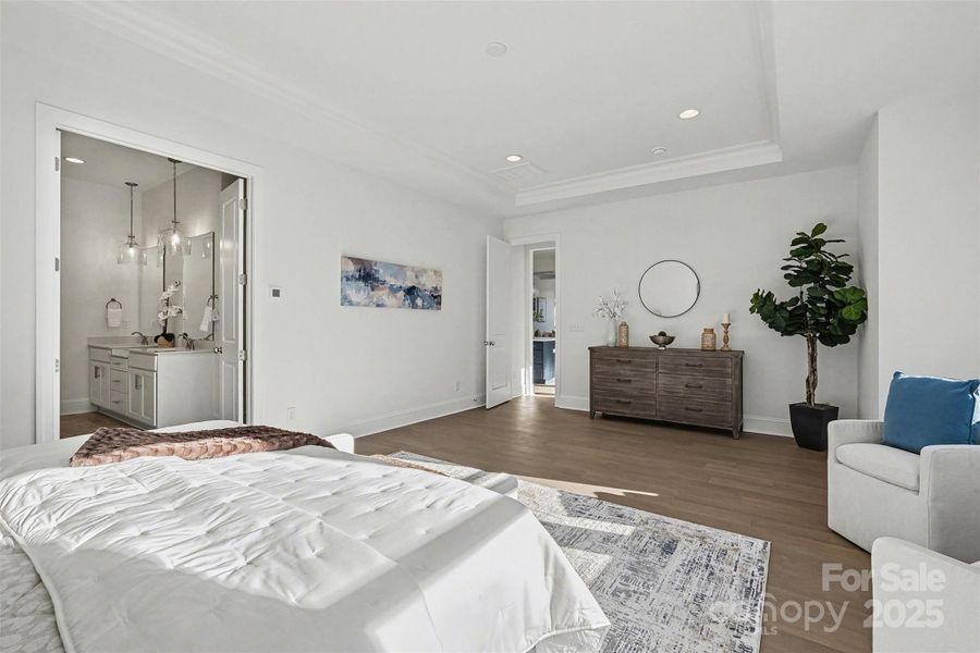 Furnished interior view inside a new home in Shepherds Trace, Clover (Image 36).
