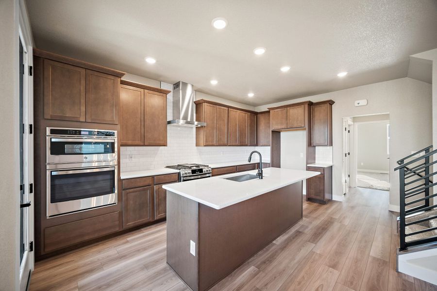 Furnished interior view inside a new home in Pony Park, Colorado Springs (Image 5).