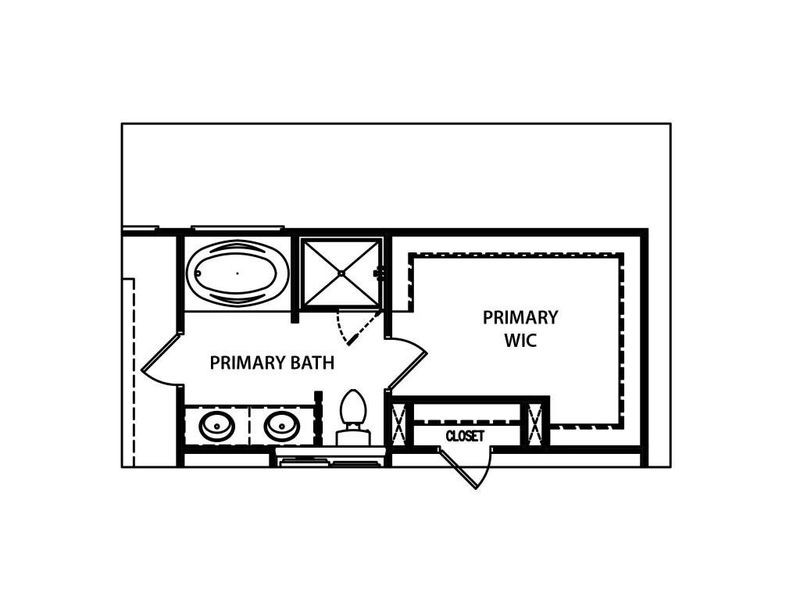 2D floor plan layout of this home in Red Bird Manor, Jefferson, GA (Image 3).