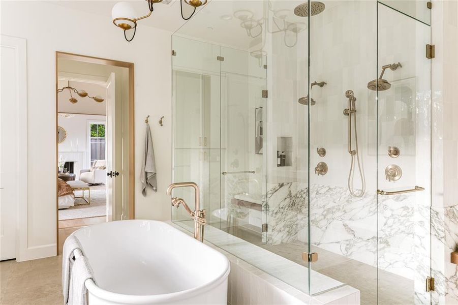 Furnished interior view inside a new home in , Dallas (Image 13). Furnished interior view inside a new home in , Dallas (Image 13).