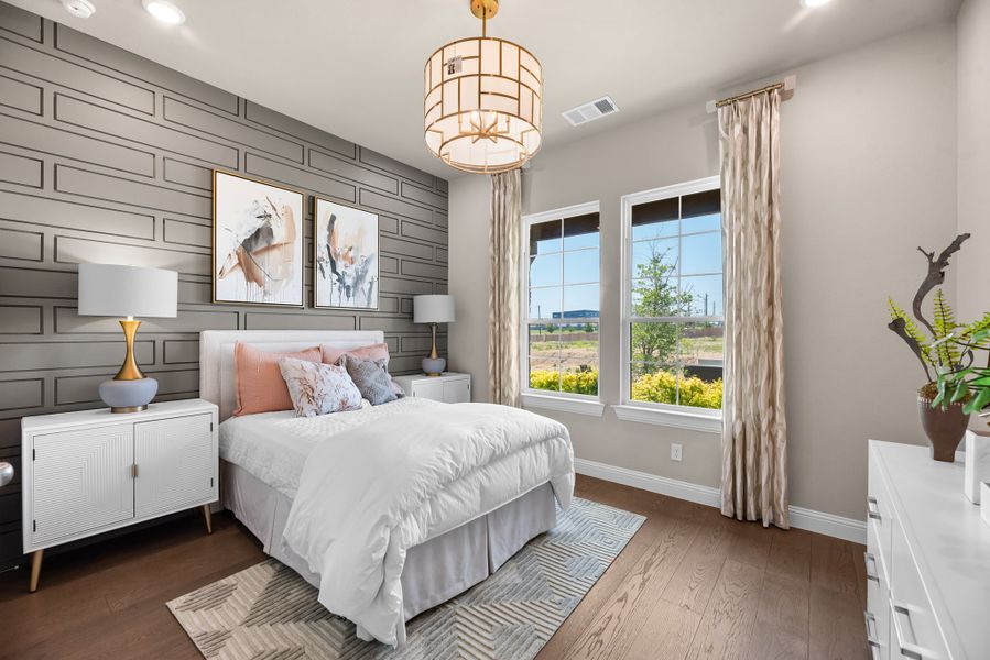 Furnished interior view inside a new home in Sweetgrass, Haslet (Image 24).
