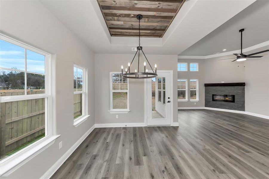 Spacious, unfurnished interior of a new home in , Lake Dallas (Image 31).