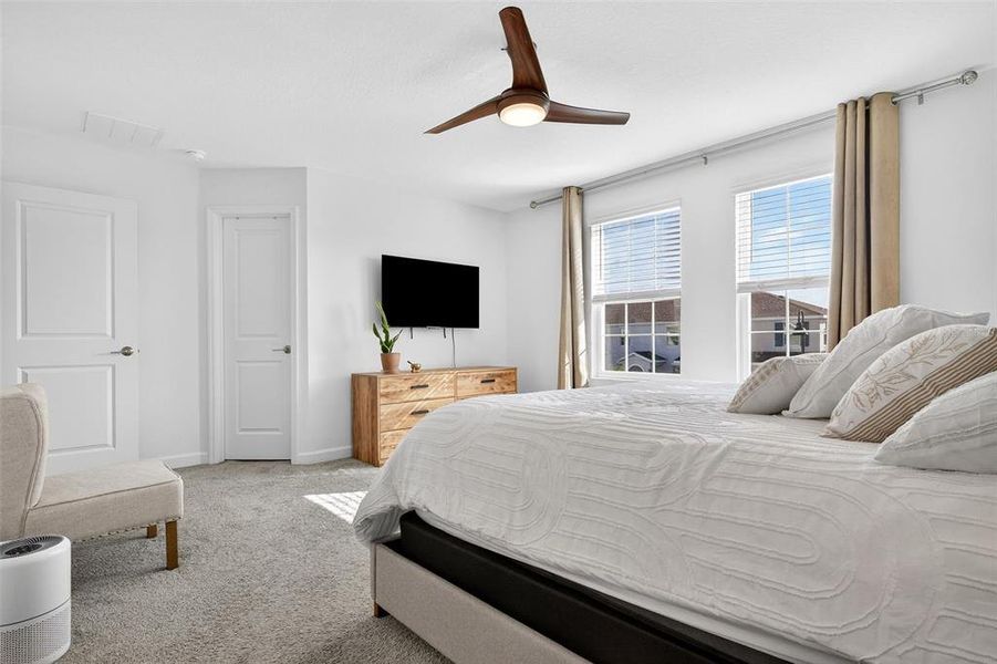 Furnished interior view inside a new home in Storey Park: Innovation Cottage Collection, Orlando (Image 9).