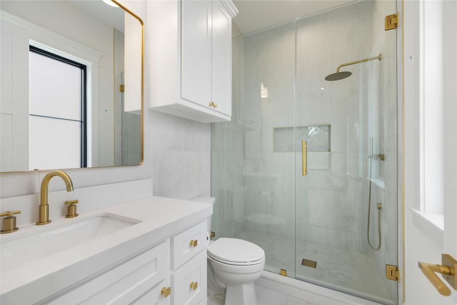 Furnished interior view inside a new home in , Houston (Image 46).