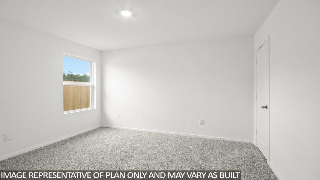 Spacious, unfurnished interior of a new home in Granger Pines, Conroe (Image 13).