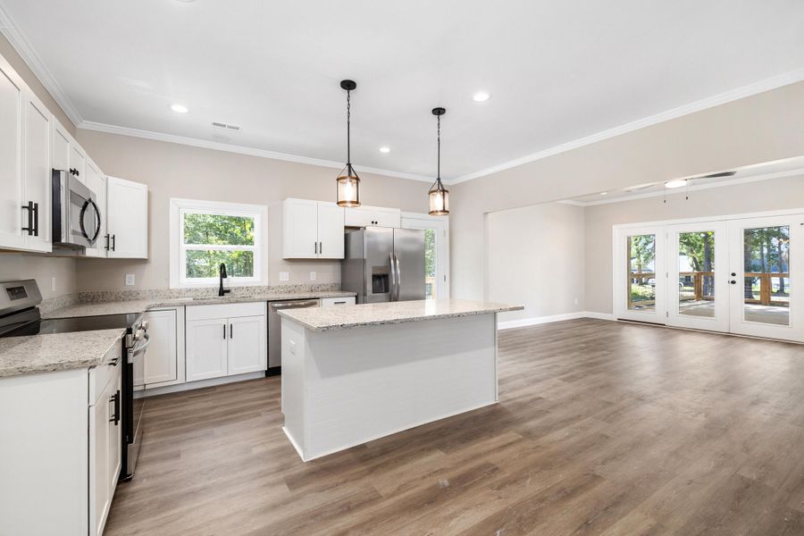 Furnished interior view inside a new home in , Manning (Image 4).