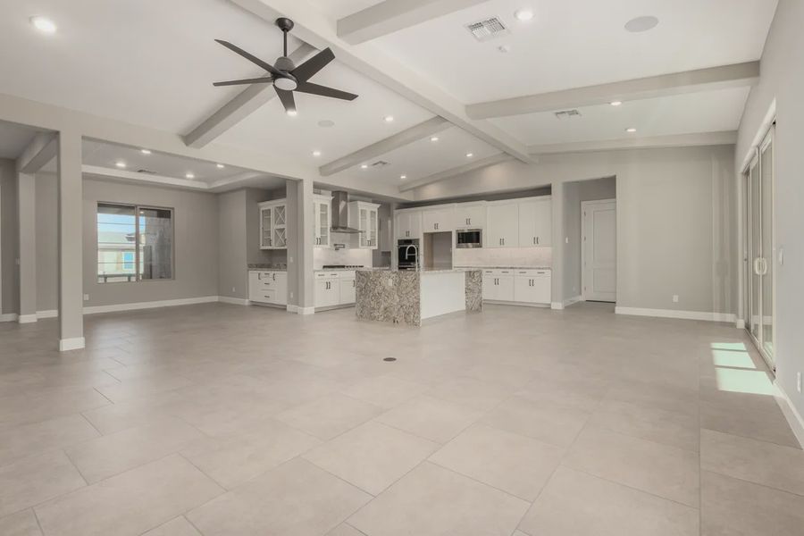 Spacious, unfurnished interior of a new home in Bellero Estates, Queen Creek (Image 20).