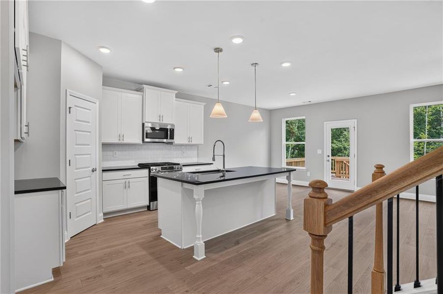 Furnished interior view inside a new home in Austin Ridge, Commerce (Image 11).