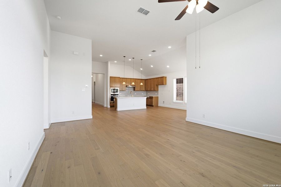 Spacious, unfurnished interior of a new home in The Woodlands at Medina Hills, Mico (Image 21). Spacious, unfurnished interior of a new home in The Woodlands at Medina Hills, Mico (Image 21).