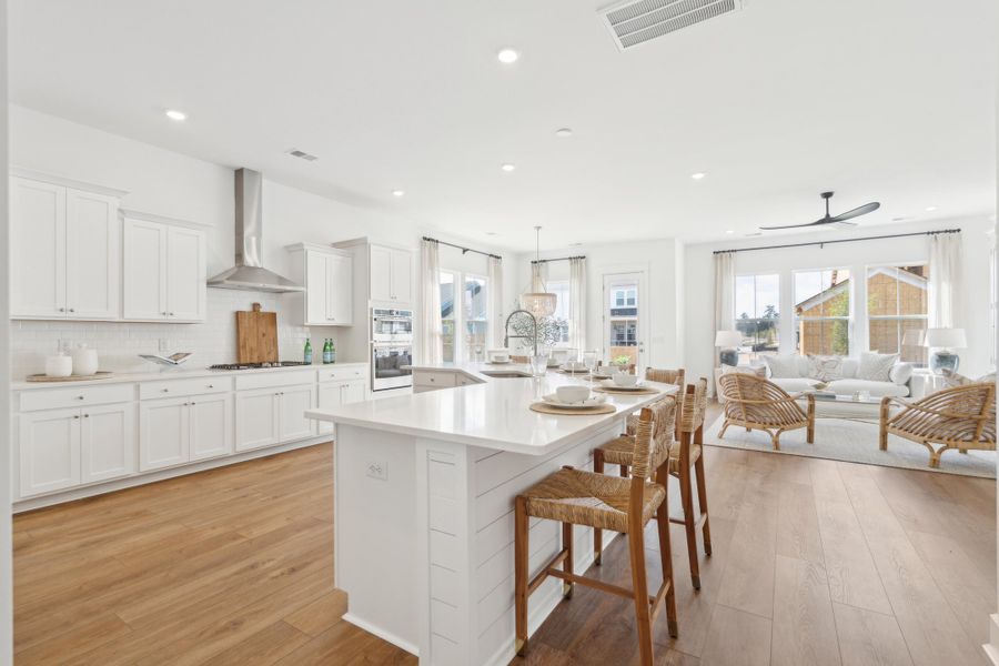 Furnished interior view inside a new home in Carnes Crossroads, Summerville (Image 31).