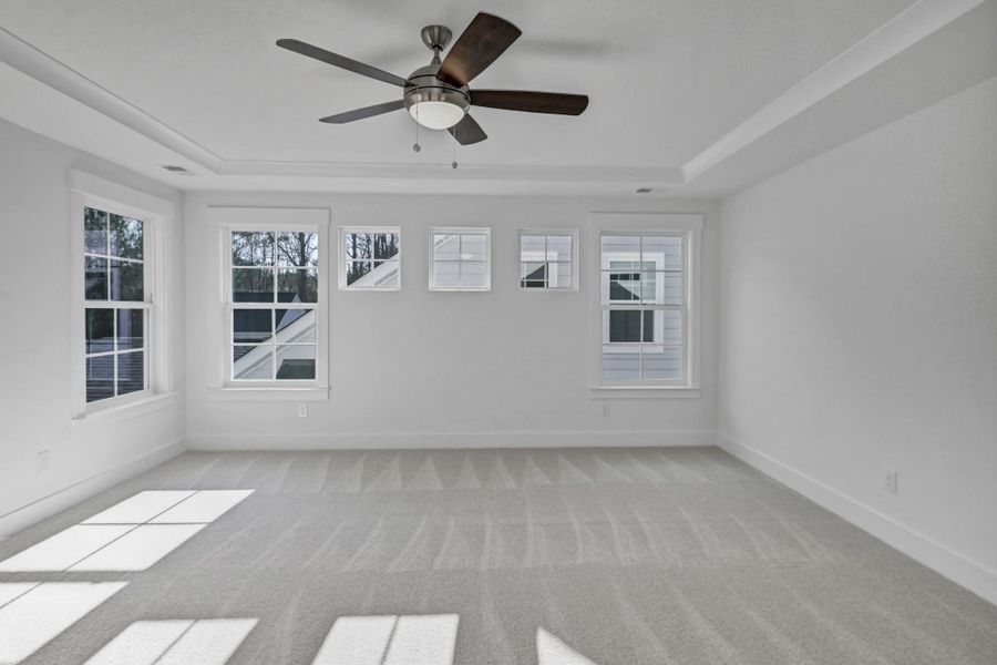 Spacious, unfurnished interior of a new home in Clubside Reserve at Summerlake, Lexington (Image 46).