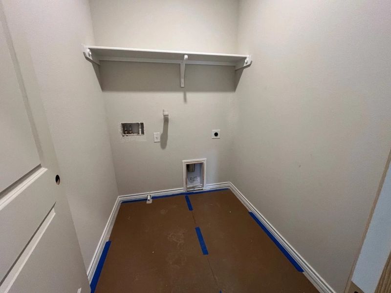 In-progress construction of a new home in Lariat, Liberty Hill, TX (Image 25).