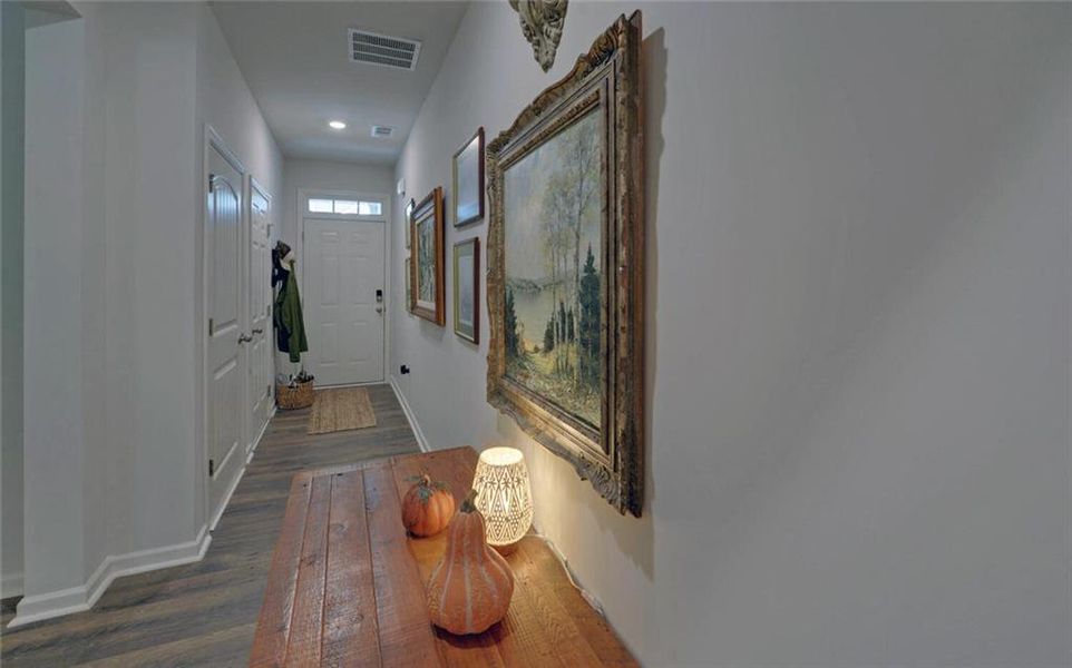Furnished interior view inside a new home in , Dahlonega (Image 31).