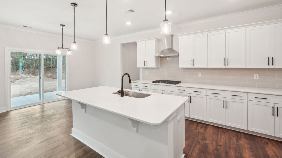 Furnished interior view inside a new home in Westport, York (Image 5).