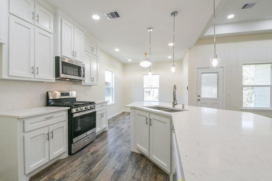 Furnished interior view inside a new home in , Galena Park (Image 6).