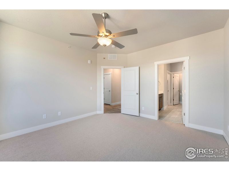 Spacious, unfurnished interior of a new home in Wilder at Timnath Ranch, Timnath (Image 16). Spacious, unfurnished interior of a new home in Wilder at Timnath Ranch, Timnath (Image 16).