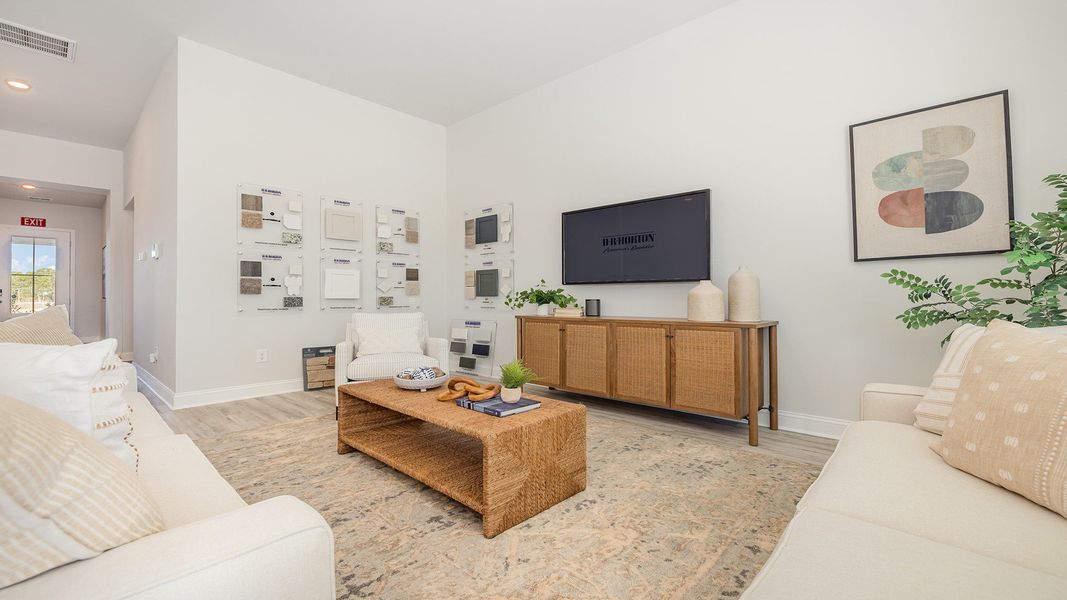 Furnished interior view inside a new home in Coastal Farms, Conway (Image 8).