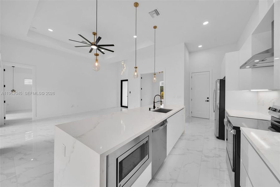 Furnished interior view inside a new home in , Lehigh Acres (Image 36).