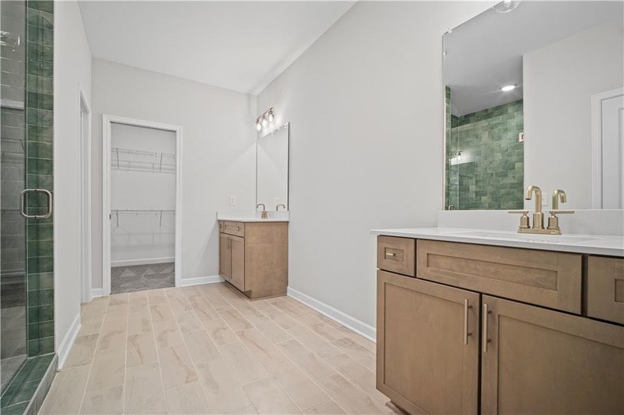 Furnished interior view inside a new home in , Canton (Image 12).