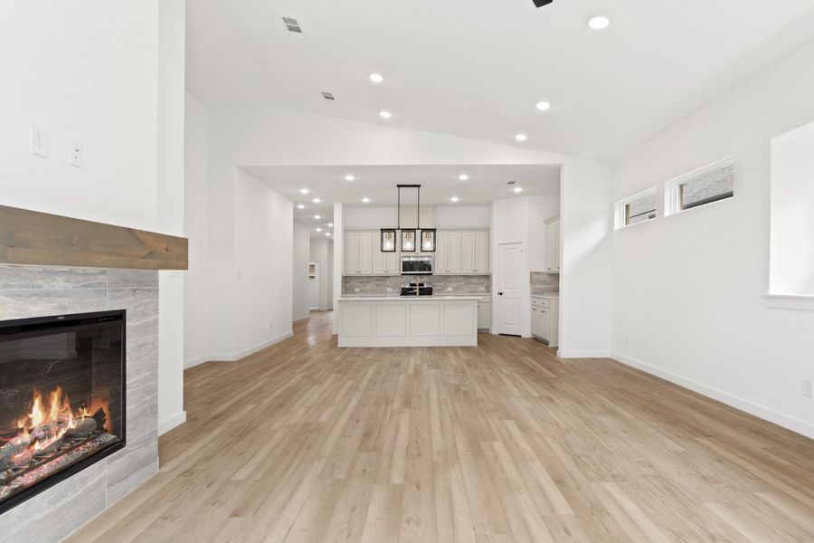 Spacious, unfurnished interior of a new home in Willow Grove Single-Family Homes, Melissa (Image 28). Spacious, unfurnished interior of a new home in Willow Grove Single-Family Homes, Melissa (Image 28).